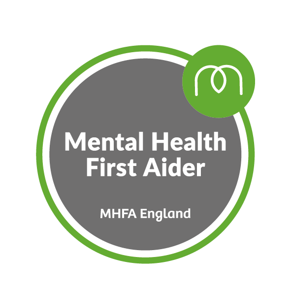 mental health first aid badge