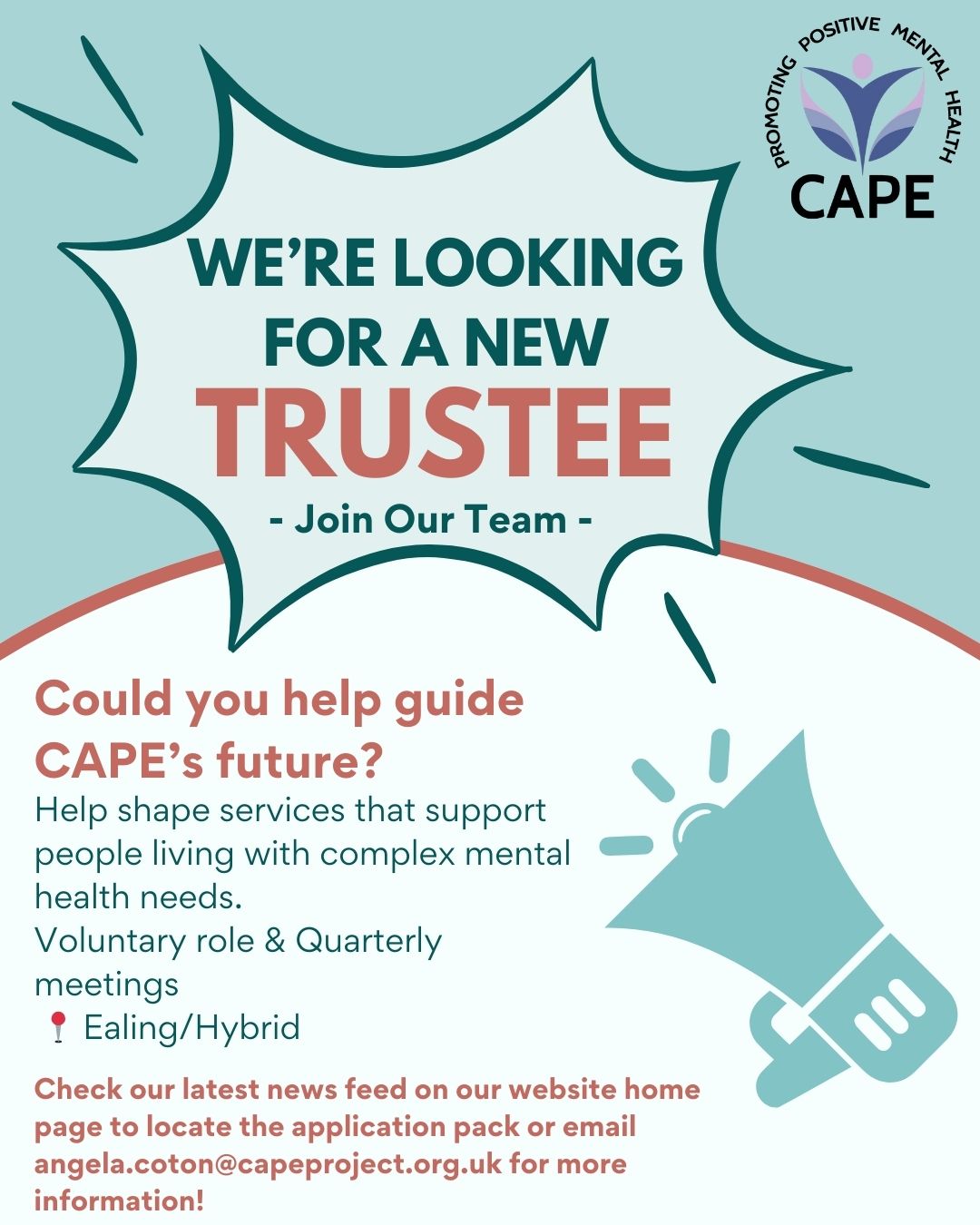 White Green Illustrative We Are Hiring Instagram Post